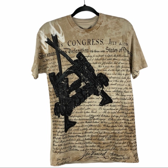 Apprime Other - Men's Apprime Courage Above All Army Flag T Shirt